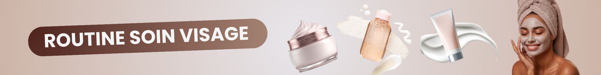 Femme appliquant une routine soin visage étape par étape